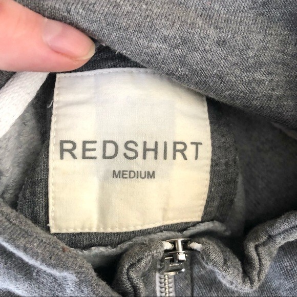 REDSHIRT RMU Grey 1/3 Zip Pullover Size Medium - Picture 12 of 15